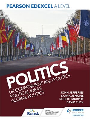 cover image of Pearson Edexcel a Level Politics